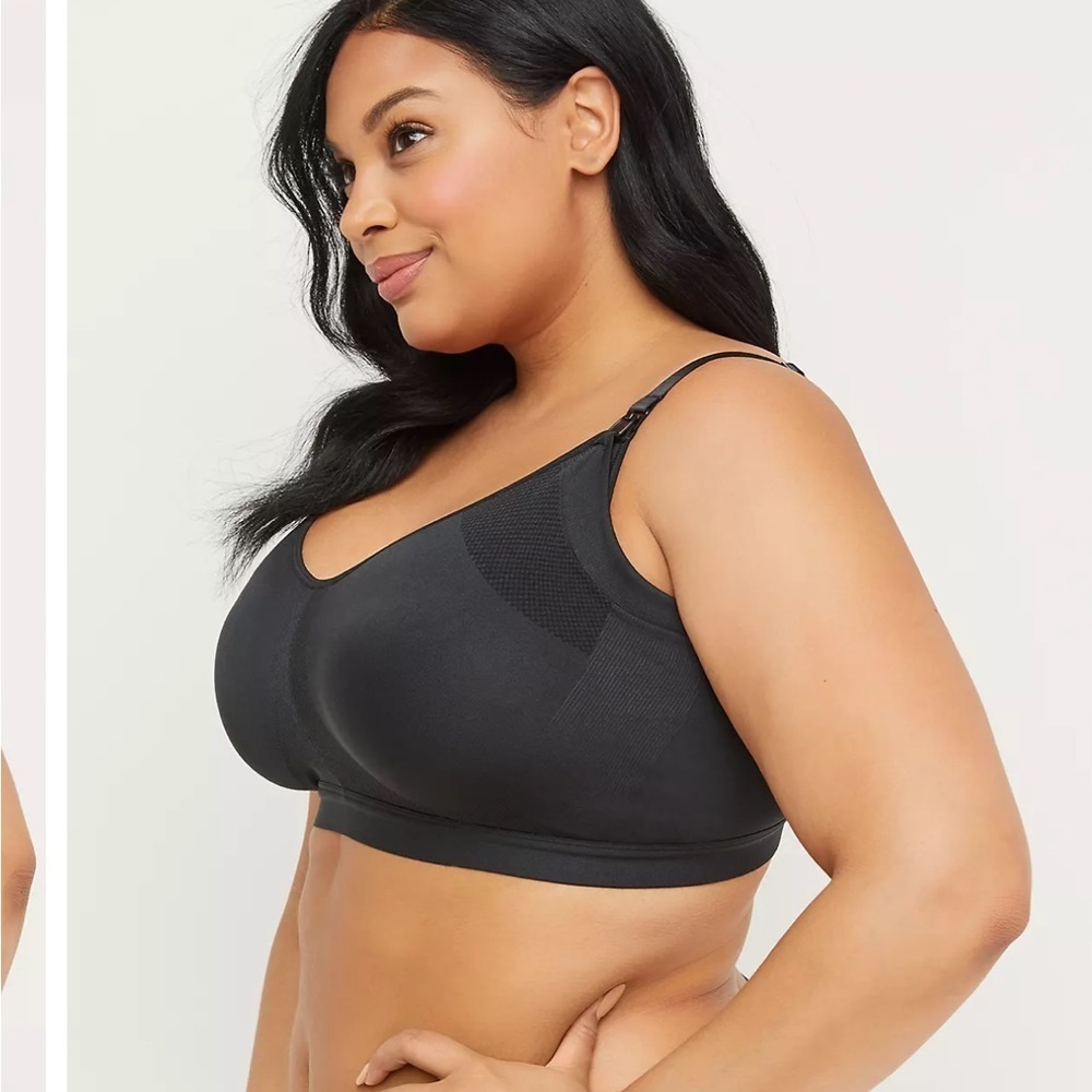 NWT CACIQUE Plus Size Nursing Bra 22/24 -Seafoam - Picture 3 of 7